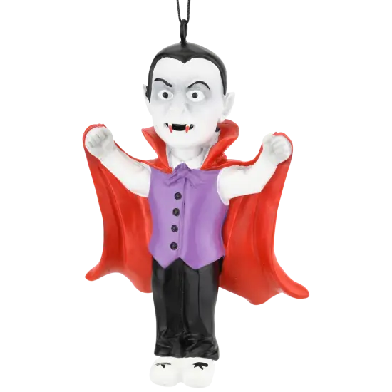 Dracula Vampire Halloween Ornament {1}