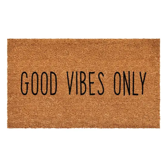 Good Vibes Only Doormat {1}