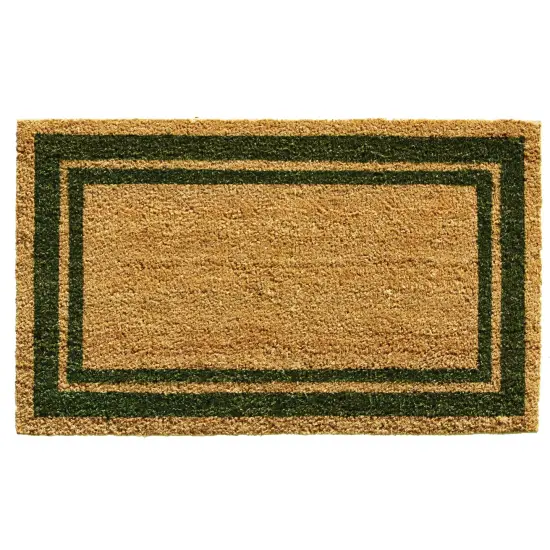 Sage Green Border Doormat {1}