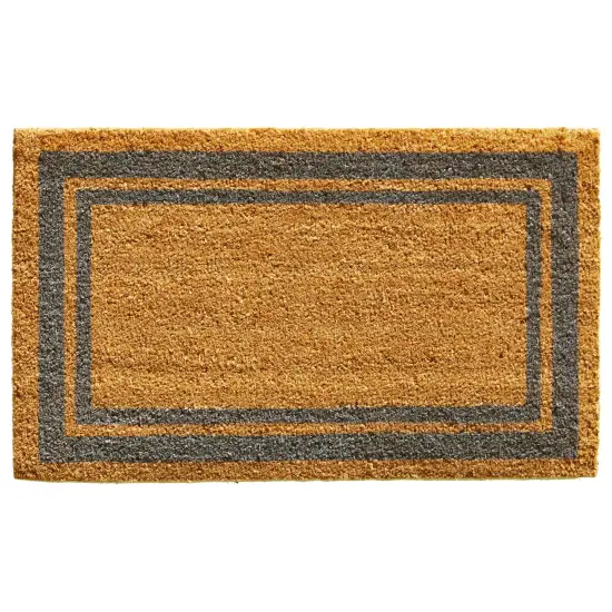 153021830NP Periwinkle Border Doormat {1}