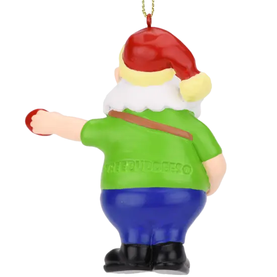 Santa Frisbee Disc Golf Christmas Ornament 2 Piece Set {5}