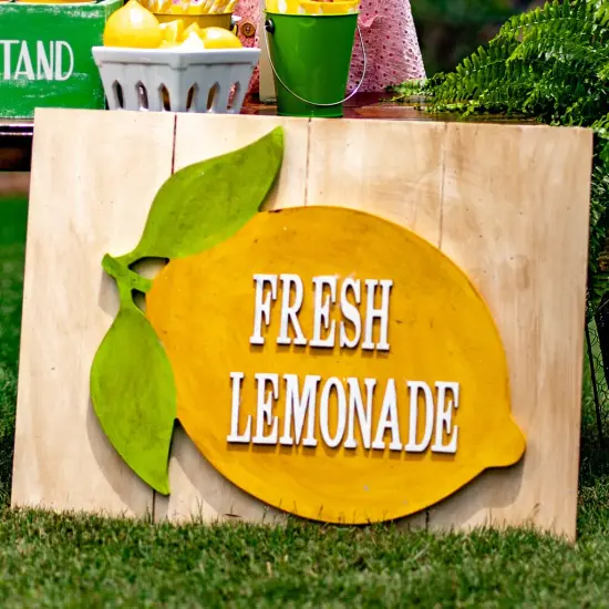 20 in. Unfinished Wooden Lemon Shape {2}