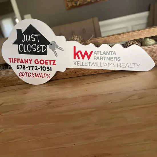 31 in. Unfinished Wooden Key Shape {2}