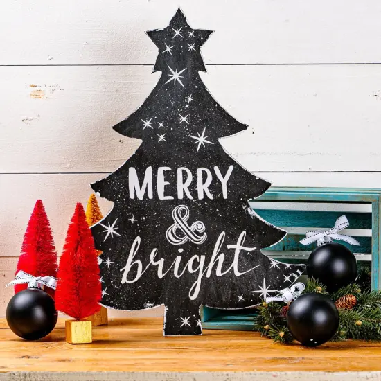 21 in. Unfinished Wooden Tree Shape {3}