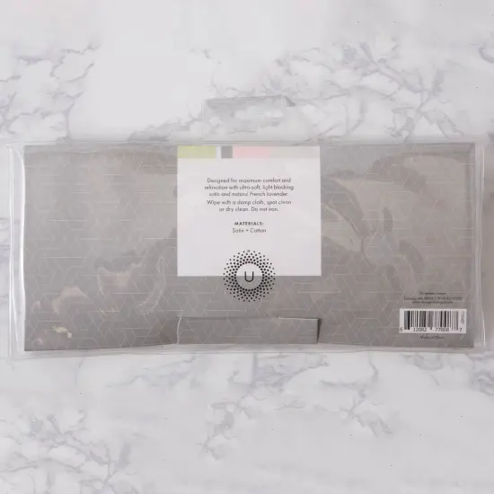 Bucky Chevron Sleep Eye Mask - Blue Jade {3}