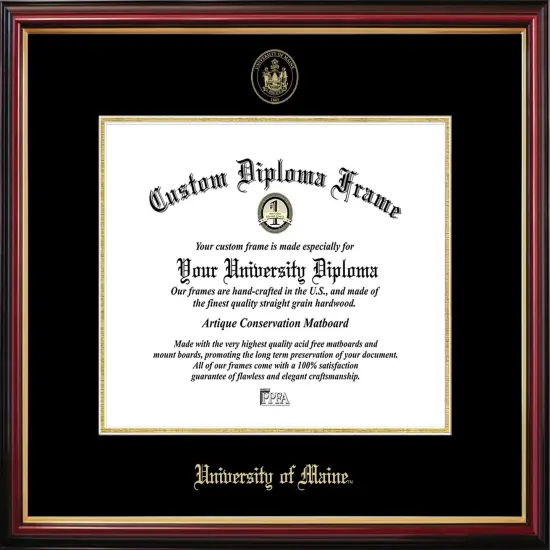 Maine Petite Diploma Frame {1}