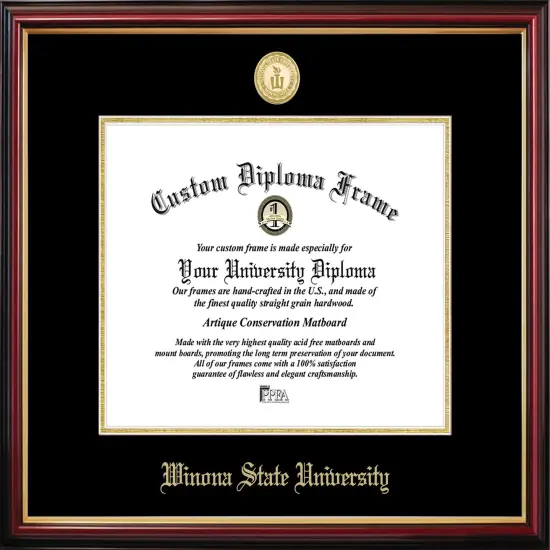 Winona State Petite Diploma Frame {1}
