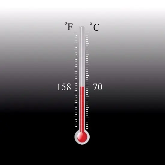 Temperature Activated Color Changing Thermochromic Paint Heat & Cold Reactive Black colorless158&deg;f {1}