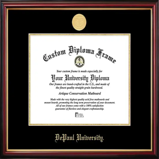 DePaul University Petite Diploma Frame {1}