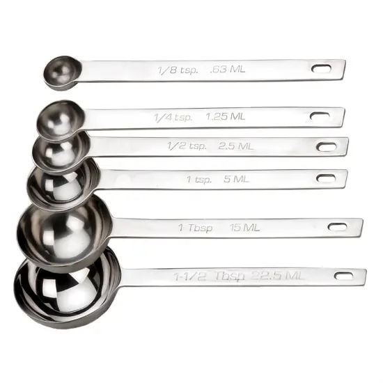 RSVP Intl Measuring Spoon - 1/4 Tsp {3}