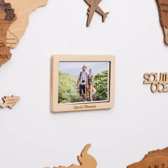 Set of 9 Wooden Photo Frames, Picture Frames, Polaroid Frame, Home Wall decor, Photo Frames for Wall, Christmas Gift {3}