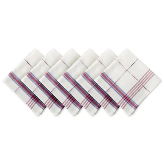 DII Napkin Coopville Plaid(Set of 6) {1}