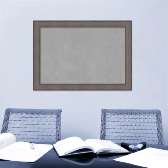 Magnetic Boards, Home Office Boards (41x29 in.) Country Barnwood Framed Organization Boards {6}