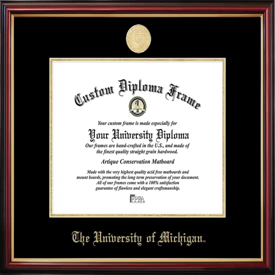 University of Michigan Petite Diploma Frame {1}