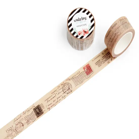 5 Rolls Vintage Collection Washi Tape Set by Wintertime Crafts {4}
