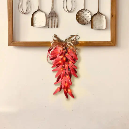 Perfect Holiday Chili Pepper String Lights {1}