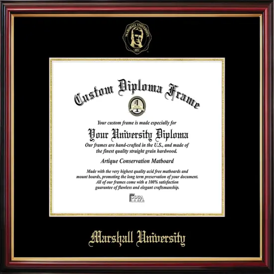 Marshall University Petite Diploma Frame {1}