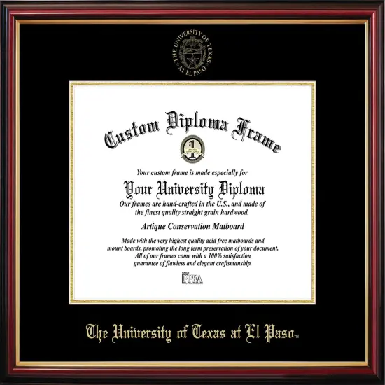 UT El Paso Petite Diploma Frame {1}