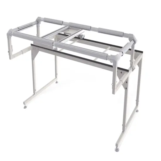 Q'nique 19X - Elite Quilting Machine and Q-Zone Hoop Quilting Frame {6}