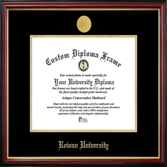 Rowan University Petite Diploma Frame {1}
