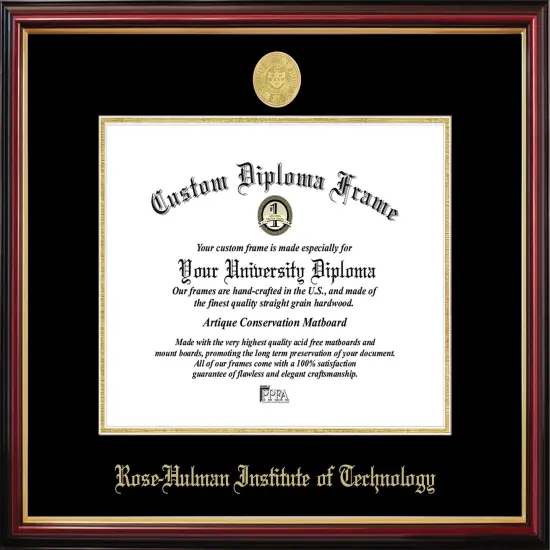 Rose-Hulman Institute of Technology Petite Diploma Frame {1}