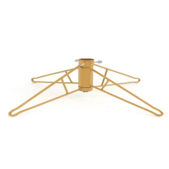 Perfect Holiday 6.5ft Pre-Lit Champagne Slim Christmas Tree {4}