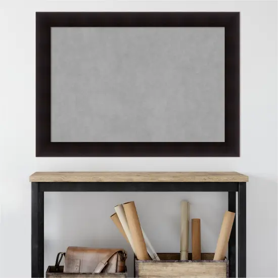 Magnetic Boards, Home Office Boards (42x30 in.) Portico Espresso Framed Organization Boards {5}