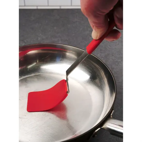 RSVP Intl Flexible Nylon Spatula - Small - Red {4}