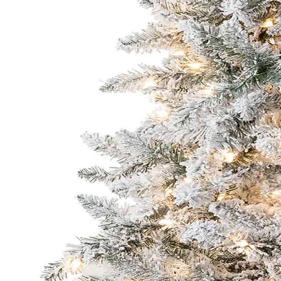 Perfect Holiday 5ft Pre-lit Alpine Spruce Artificial Christmas Tree {3}