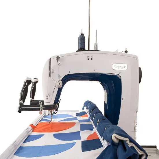 Q'nique 16X Quilting Machine and Q-Zone Queen Quilting Frame {2}