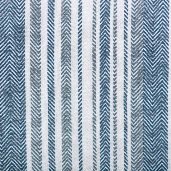 DII Assorted Stone Blue Woven Dishtowel (Set of 5) {5}