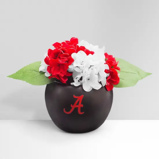 Alabama Crimson Tide Faux Snake Plant, Hydrangea and Orchid (3 Pack) - Ultimate Fan Gift Bundle {4}