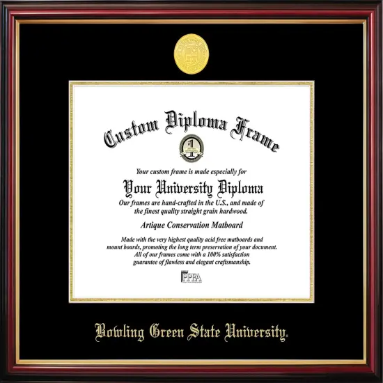 Bowling Green State University Petite Diploma Frame {1}
