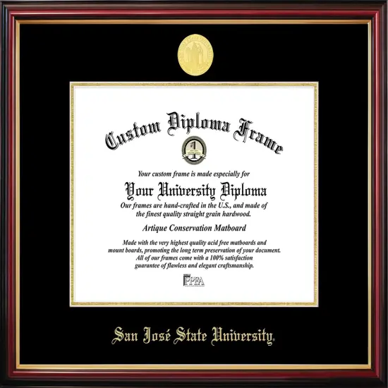 San Jose State University Petite Diploma Frame {1}