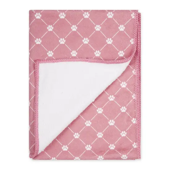 DII Rose Printed Trellis Paw Small Pet Towel (Set of 3) {2}