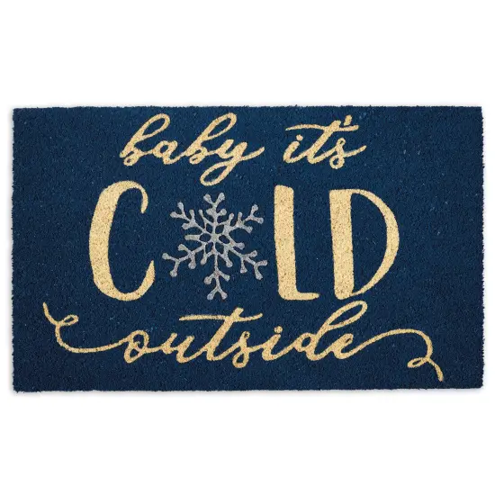 DII Baby Its Cold Doormat {1}