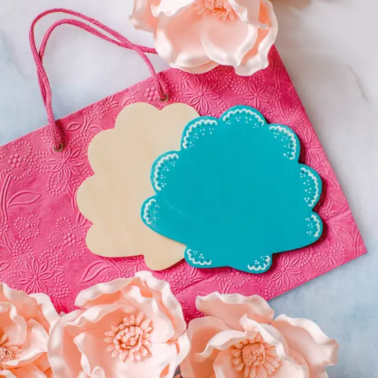 Unfinished Wooden Seashell Cutout, 12", for Summer Decor & Crafts | Woodpeckers {4}