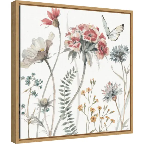 A Country Weekend III by Lisa Audit Canvas Wall Art Print Framed Natural {2}