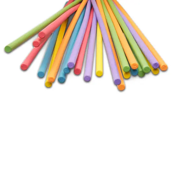 Assorted Colors Wooden Dowels, 12"x 3/16" Thick, Pack of 25 | Woodpeckers {2}