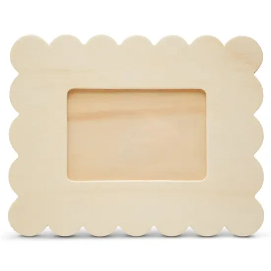 Scalloped Wooden Picture Frames, 6-3/8" x 8-1/8", 3/16" Thick | Woodpeckers {2}