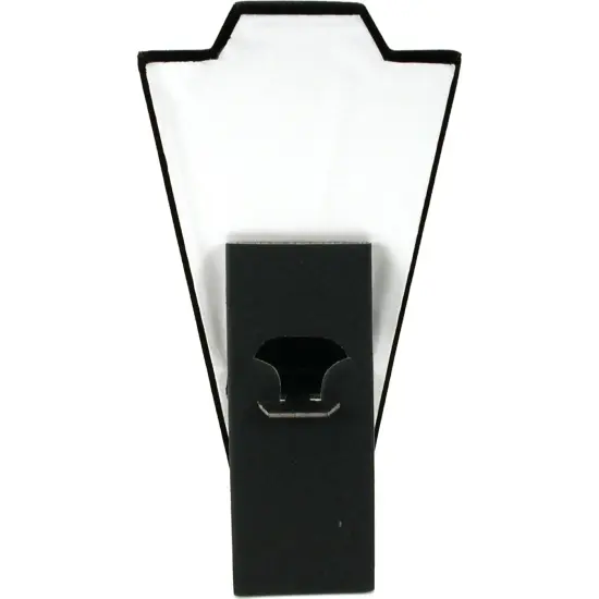 Black Velvet Chain Necklace Easel Display Jewelry Bust {2}