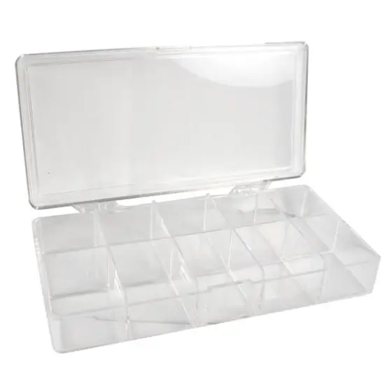 10 Slot Bead Storage Organizer Craft Watch Part Box {1}