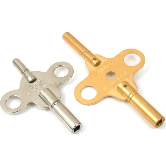 2 Double End Clock Key Clockmaker Tool Sz 5 2.0 & 3.5mm {1}