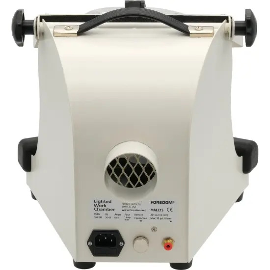 Foredom MALC15 Work Chamber Lighted Enclosure Hood for a Dust Collector 110/220v {6}