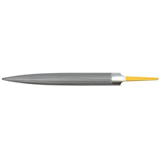 Grobet 6" INOX Half-Round File, Cut 0, Item No. 30.231V {1}