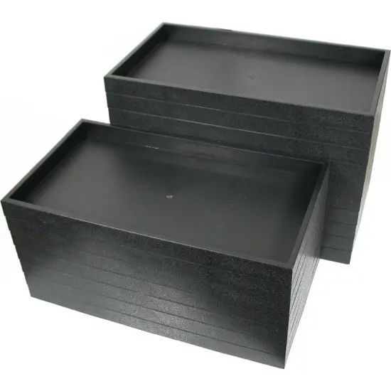 Large Jewelry Display Rolling Carrying Case W/ 17 Trays {4}