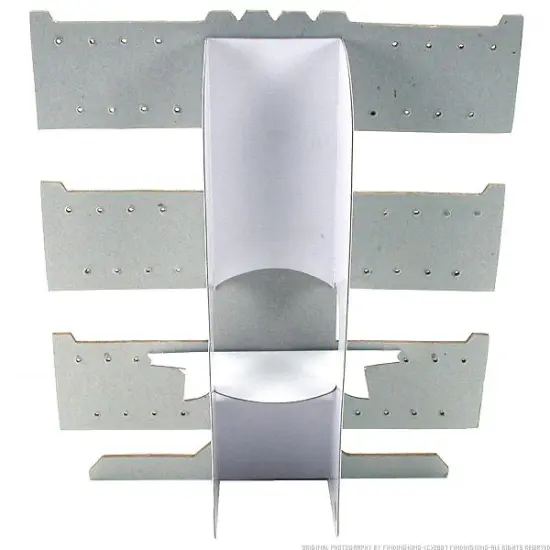 2 BLK Earrings Bracelets Necklace T Bar Jewelry Display {4}