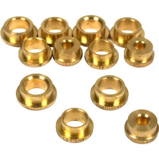 12 Brass Bushing Parts Grandfather Clock Pivot Movement {1}
