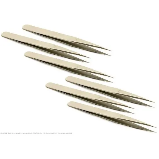 6 Soldering Tweezer #MM Jeweler Watch Repair Bench Tool {1}