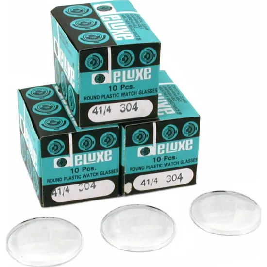 30 Plastic Watch Crystals Watchmakers Dome Parts 30.4mm {1}